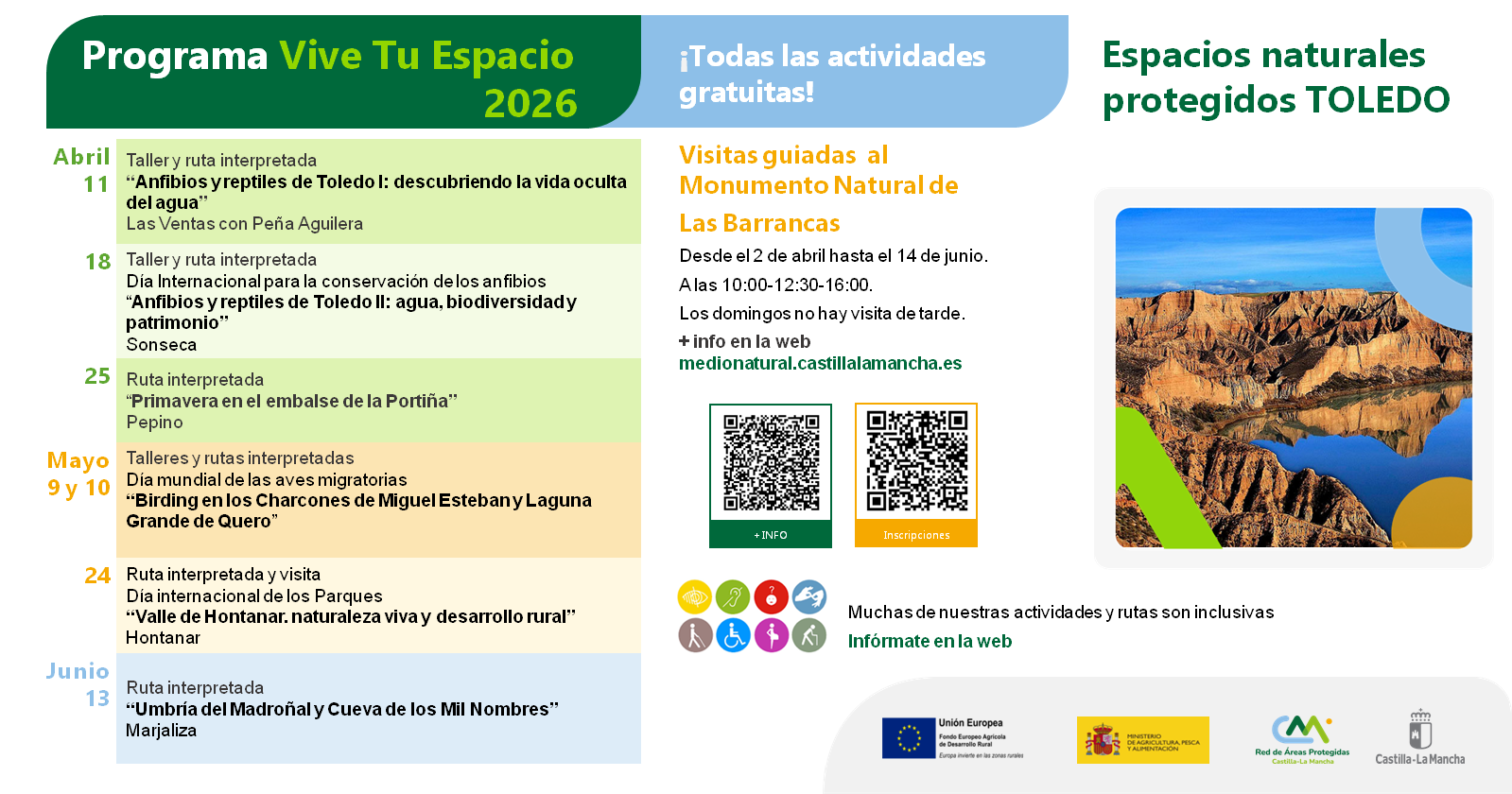 Programa Vive tu Espacio 2026