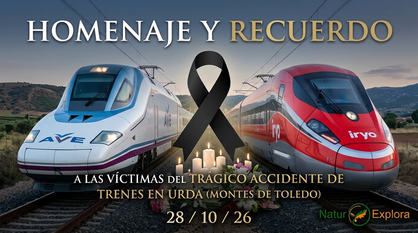 Homenaje a las victimas del accidente de ave